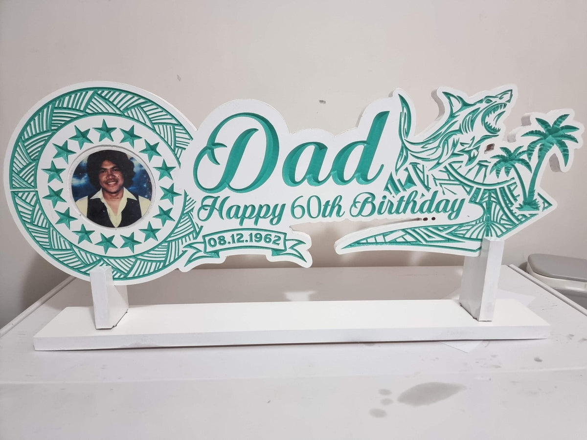 60th Key Dad 60th Key – GC Kreative